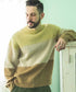 MR.OLIVE/7G MOHAIR KNIT / MULTI BORDER SWEATER ミスターオリーブ/モヘアニット / マルチボーダーセーター